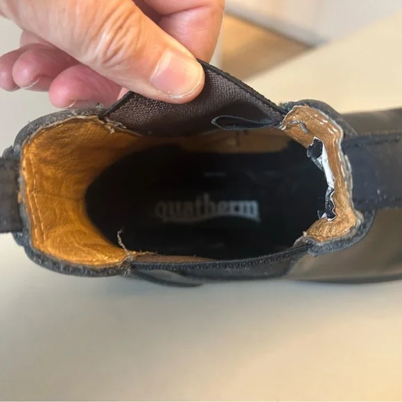 Aquatherm Women's Chelsea Black Ankle Boots - Picture 10 of 12